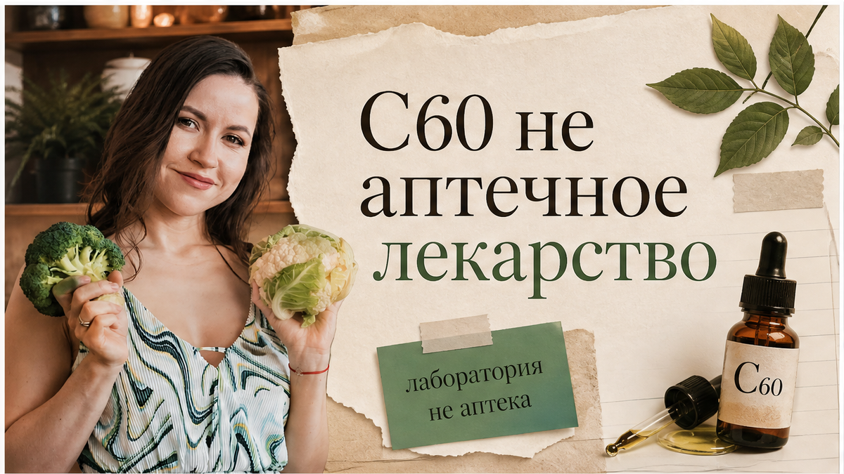 Иллюстрация: фуллерен C60 не является аптечным лекарством